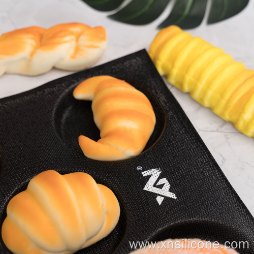 Non-stick Perforated Baguette Silicone Bread Cake Molds